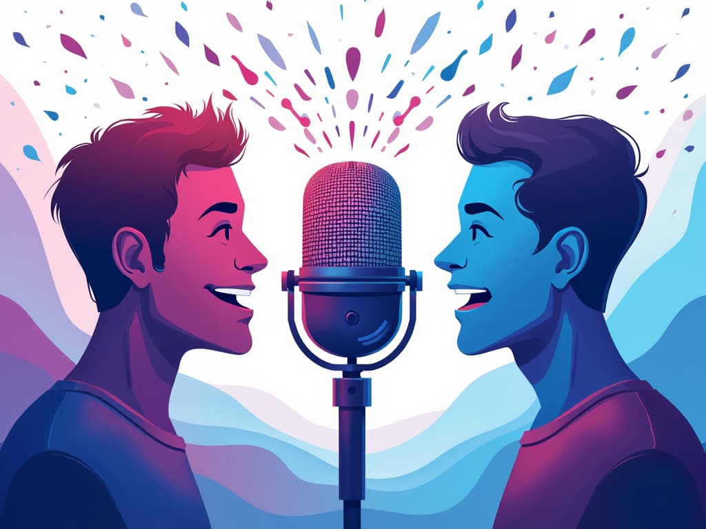 Voice cloning visualization